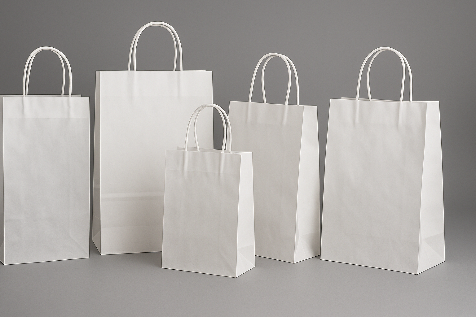 Bolsas con diferentes tipos de manijas para diversas aplicaciones